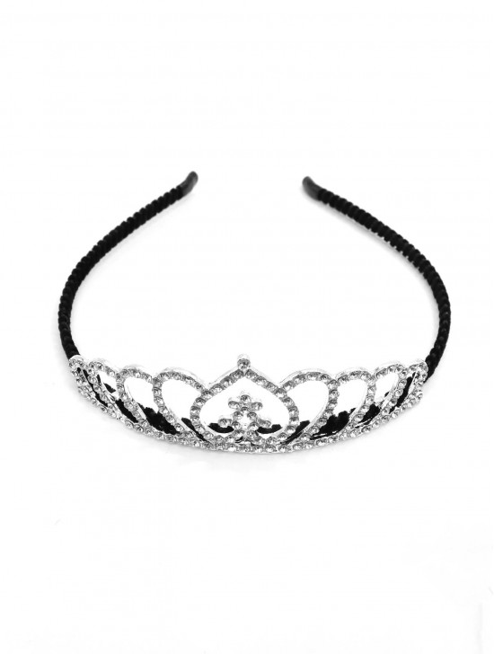 Rhinestone Tiara Hair Band 